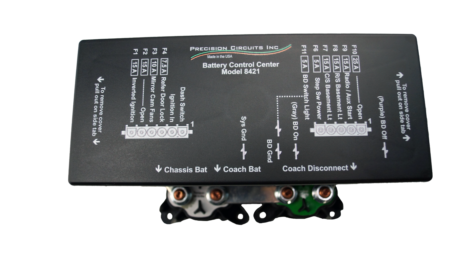 Battery Control Center | Precision Circuits Inc